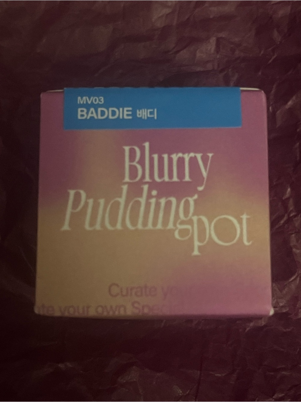 Fwee “BADDIE” Blurry Lip & Cheek Pudding Pot (BNIB) Cold-Hearted Moment - Picture 10 of 16